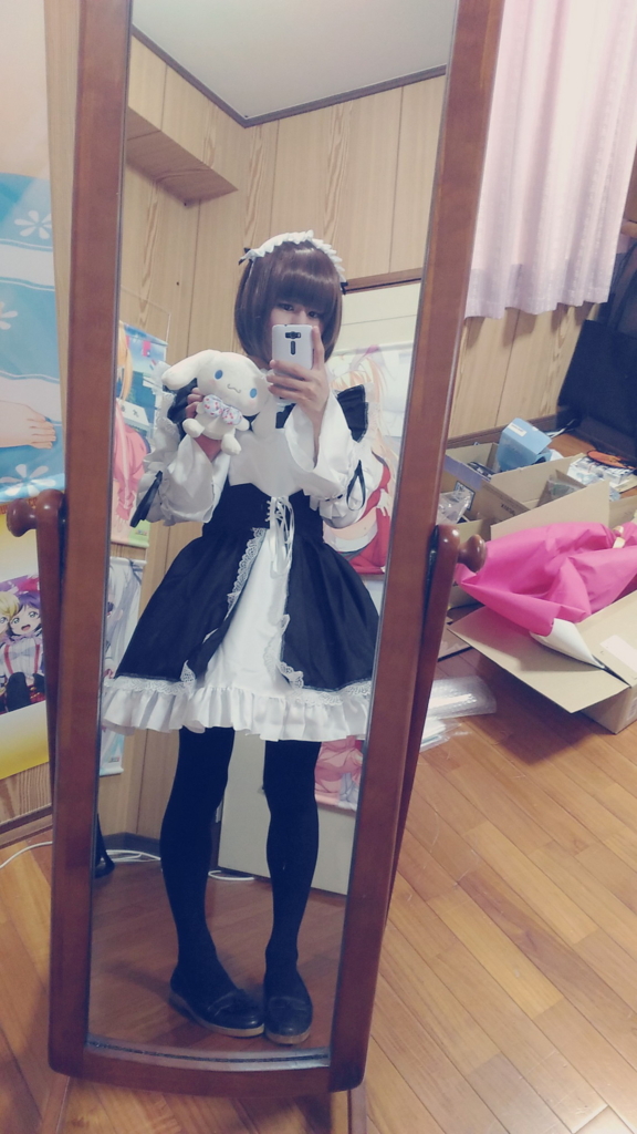 メイド服姿のことのはちゃん