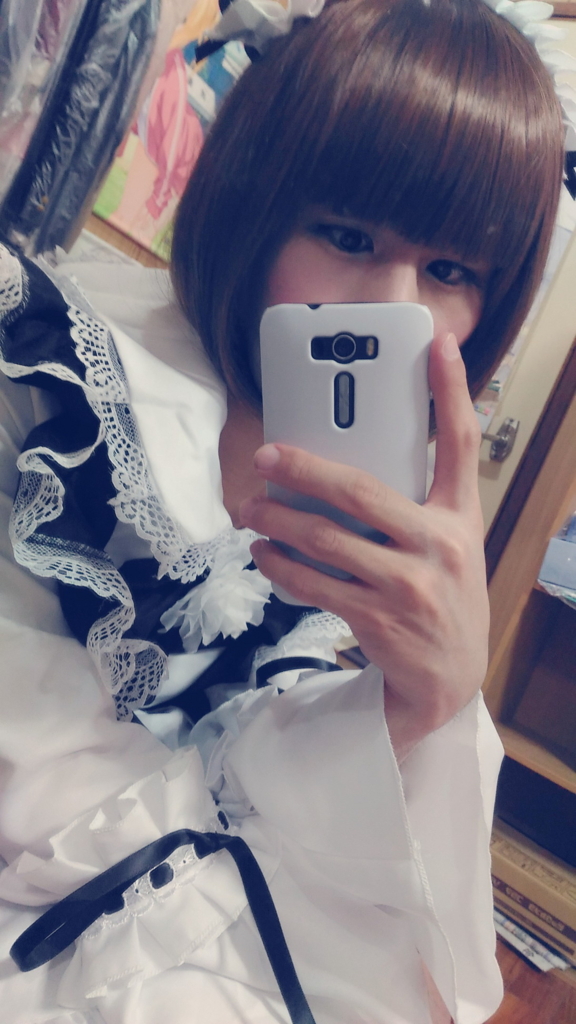 メイド服姿のことのはちゃん