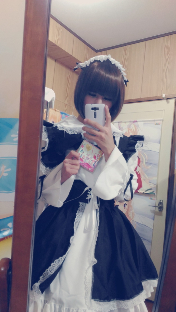メイド服姿のことのはちゃん
