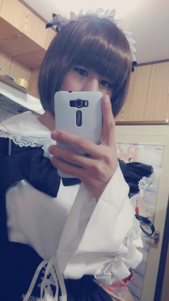メイド服姿のことのはちゃん