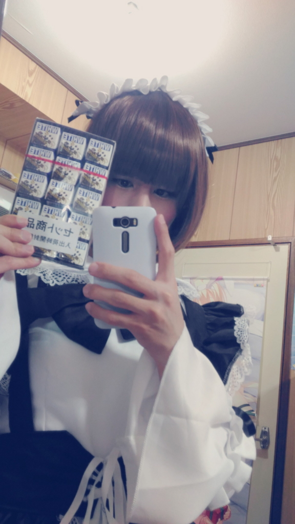 メイド服姿のことのはちゃん