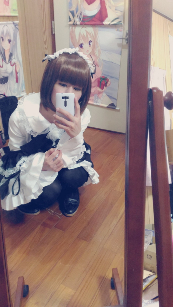 メイド服姿のことのはちゃん