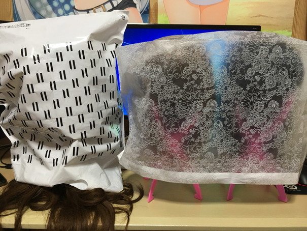 ウィッグのホコリ防止
