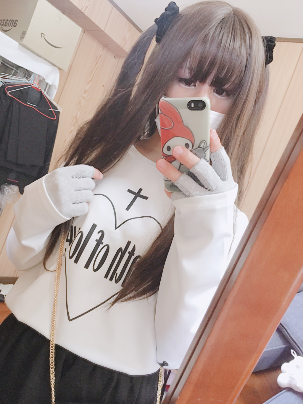 ゆったりとした服