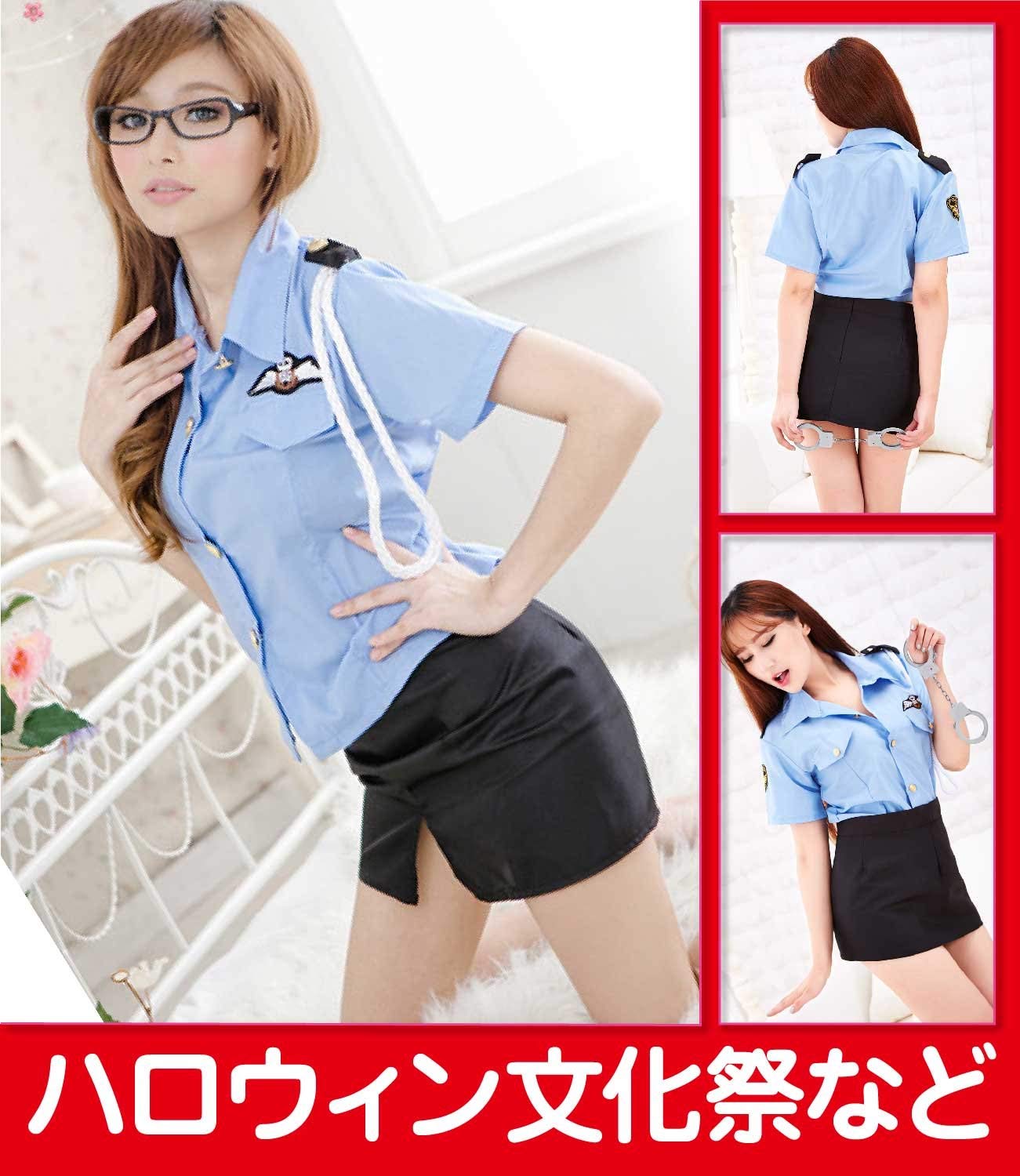女性警察官コスプレ